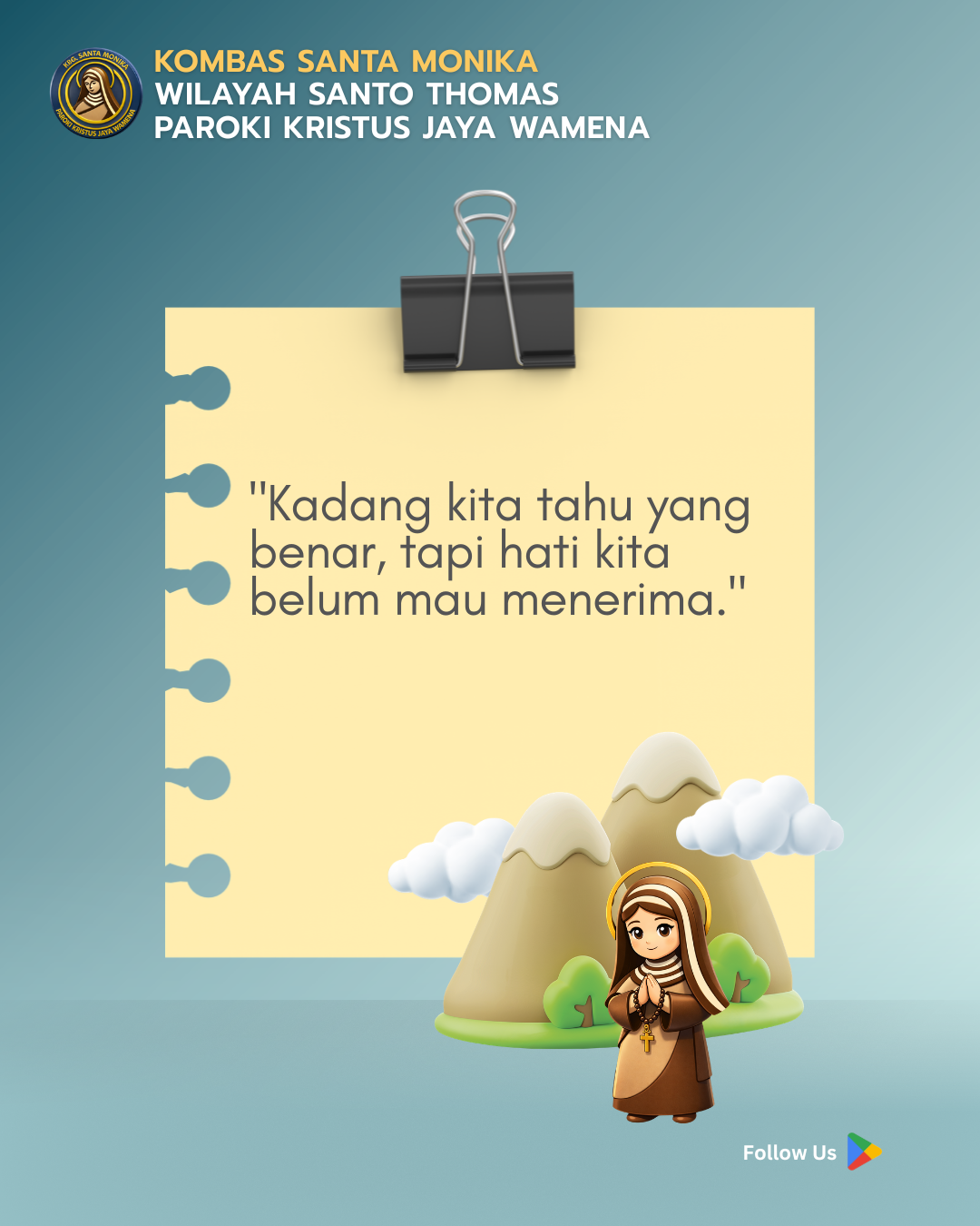 "Terpujilah Dia yang Datang dalam Nama Tuhan." – 5 Maret 2026